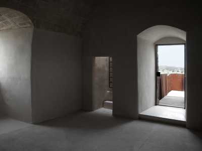 L'interno della Torre di Borraco